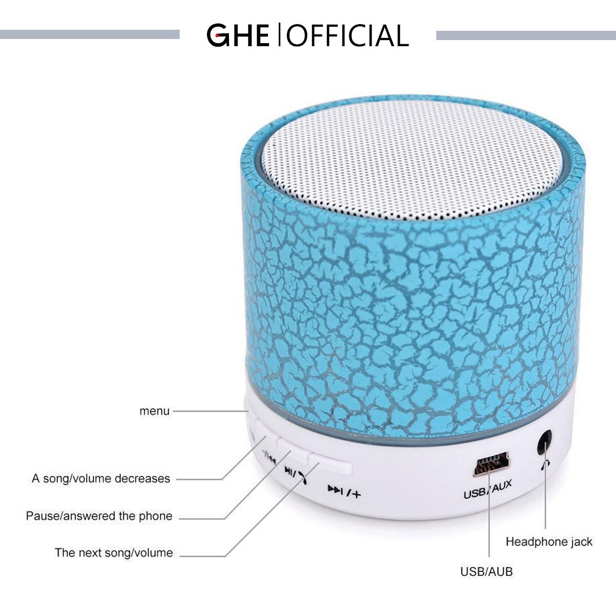 GHE Speaker Bluetooth Mini LED Portable Wireless S10 Januari 2019 - 5 GHE Speaker Bluetooth Mini LED Portable Wireless S10 - 5
