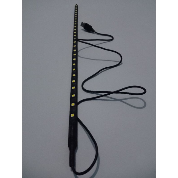 Lampu Led Kabel Usb 45 cm 5 volt Super Terang Lampu Led Usb Lampu Belajar Lampu Kerja