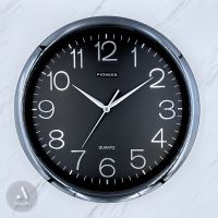 Jam Dinding Besar Pioneer CR 2019 Diameter 36 Full Chrome Quartz