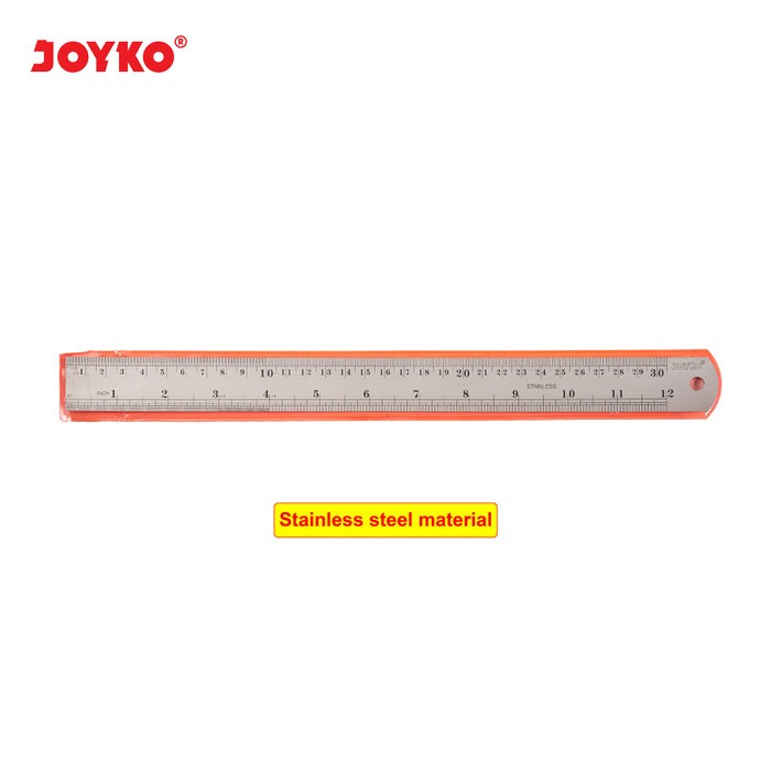 Joyko RL-ST60 Stainless Stainles Steel Ruler Penggaris Besi 60 cm ORIGINAL Mistar Metal 60cm
