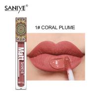 SANIYE 【BPOM】Lip Matte Tahan Lama anti air 24 jam Lipstik Highly Pigmented Lipstik Waterproof  Matte Dorable Produk  L1181