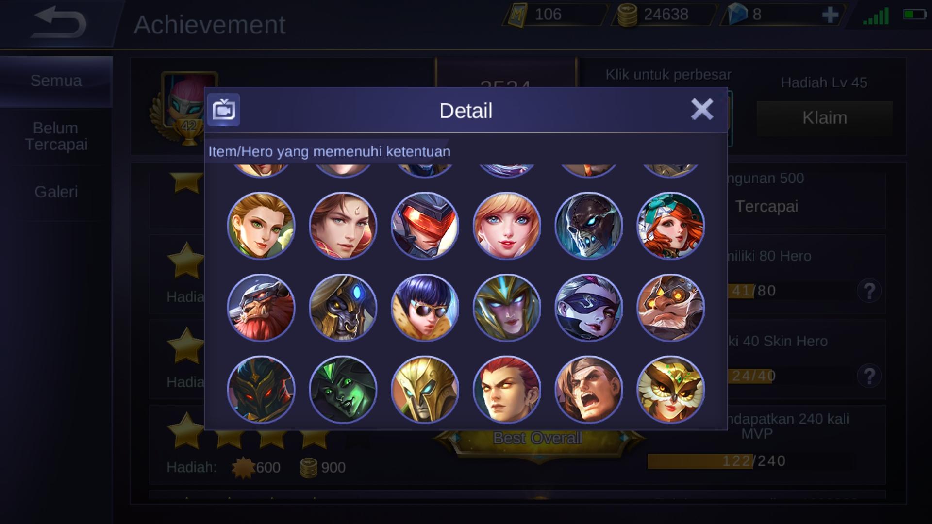 Akun Mobile Legend Januari 2019 - 2 Akun Mobile legend - 2