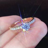 Cincin Mata Satu Permata 18K/24K