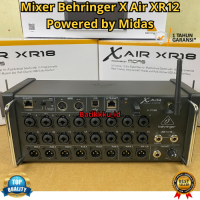 MIXER DIGITAL BEHRINGER XR 18 XR18 X AIR 18CH RACK DIGITAL MIXER CONTROL BY IPAD ANDROID PC TABLET