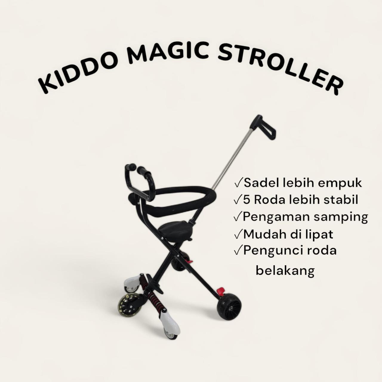 Baby Stroller Bayi Roda 5 Lipat Mudah Dibawa Travel