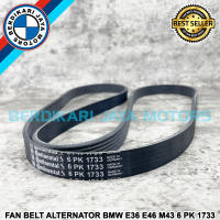 FAN BELT FANBELT ALTERNATOR BMW M43 E36 E46 318I 6PK1733 6PK 6 PK 1733
