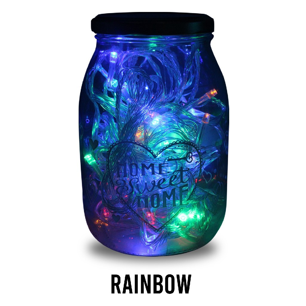 EF Lampu Tumblr XERON 10M Packing Opp Lampu Hias Lampu Hari Raya Lebaran Lampu Natal Tumbler Light LED Dekorasi Kamar