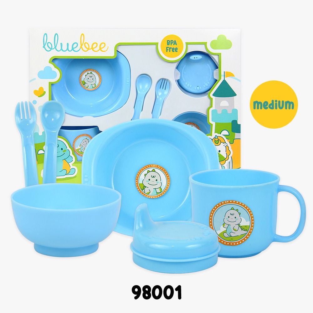 Feeding Set Peralatan Makan Bayi - Tempat Makan Bayi BPA Free SNI