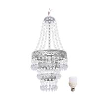 EELIC LHG-315 Lampu Hias Gantung Crystal Bentuk Tombak 3 Layer Memberi Kesan Elegant Dan Mewah Desain Interior Modern