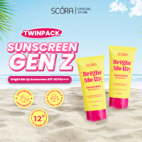 SCORA Bright Me Up Sunscreen 40 Gr 2 Pcs [TWINPACK]