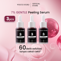 White Story 7% Gentle Peeling Serum - 60 Detik Eksfoliasi Tanpa Cekat-Cekit Kulit Halus Aman Untuk Kulit Sensitif