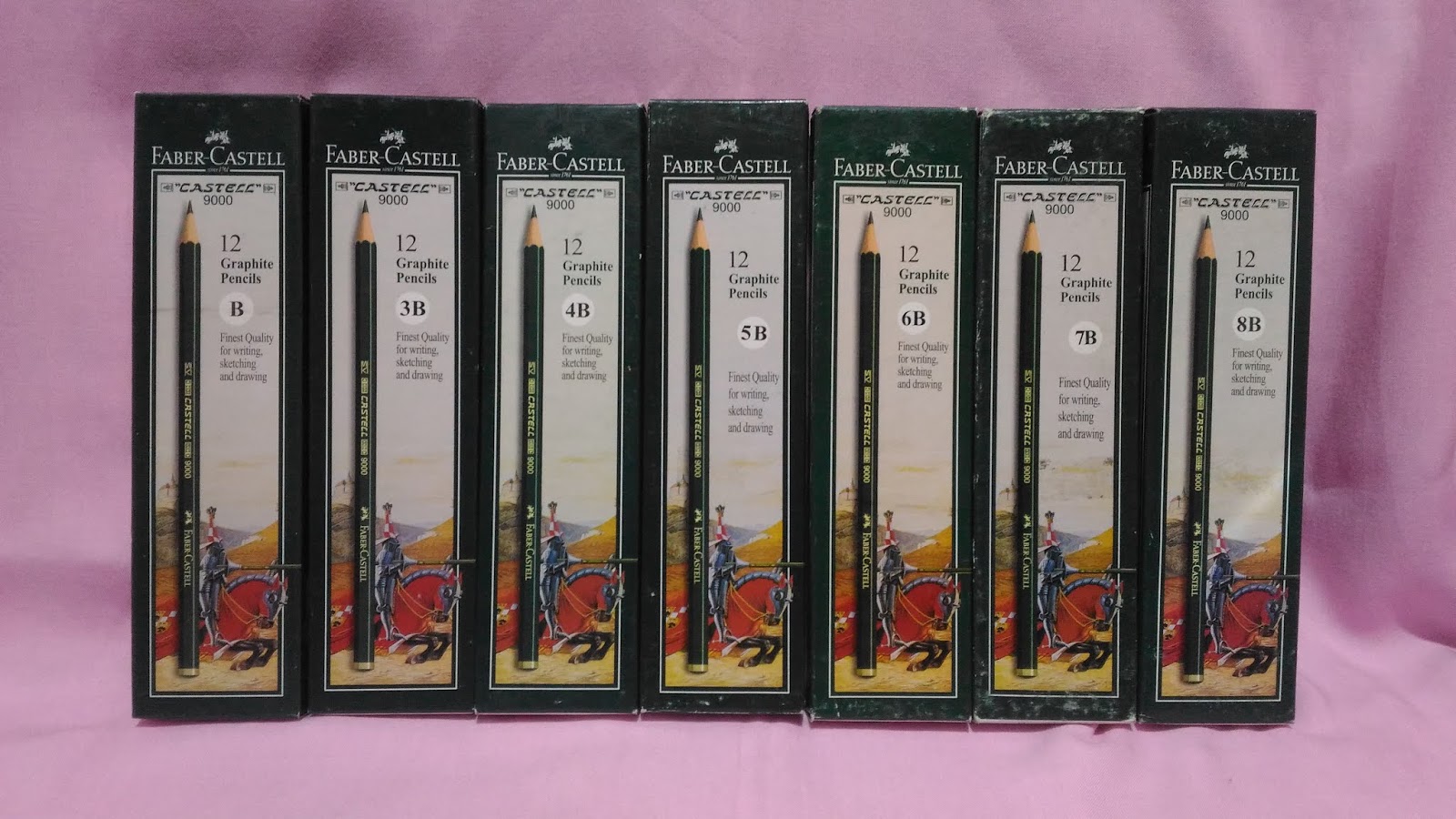 Pensil Faber Castell HB B 3B 4B 5B 6B 7B 8B ASLI ORIGINAL 1pcs Bagus READY STOCK