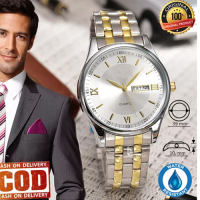 Saint Costie Jam Tangan Pria SC-RT-88035-T/H-PRIA- Stainless Steel