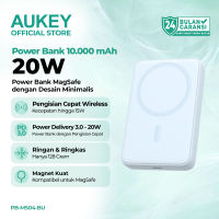 AUKEY Powerbank 10000mah USB-C 20W Magnetic Wireless Power Bank Fast Charging MagSafe iPhone PB-MS04