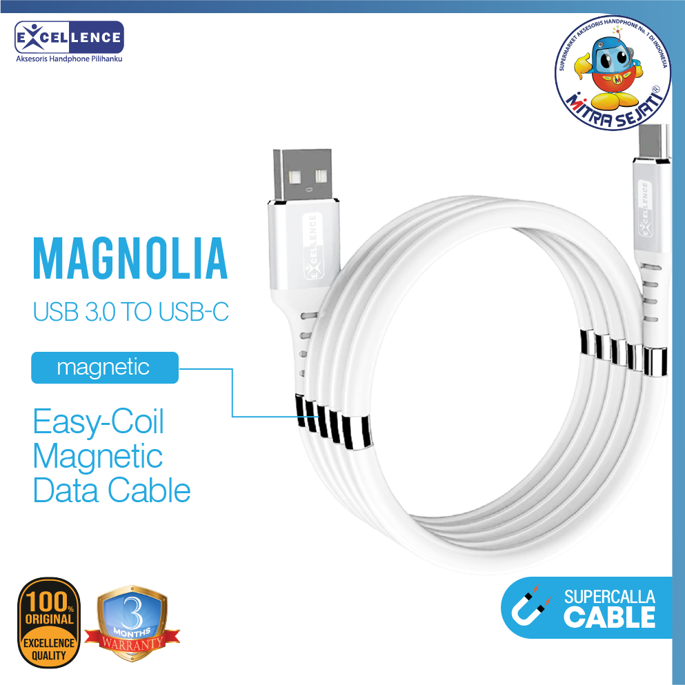 Kabel Data Excellence Magnolia for Android Micro dan Type C