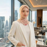 Zoya Bergo Office - Kerudung Bergo Hijab Instant HEIQ - Bahan Breeze Flex