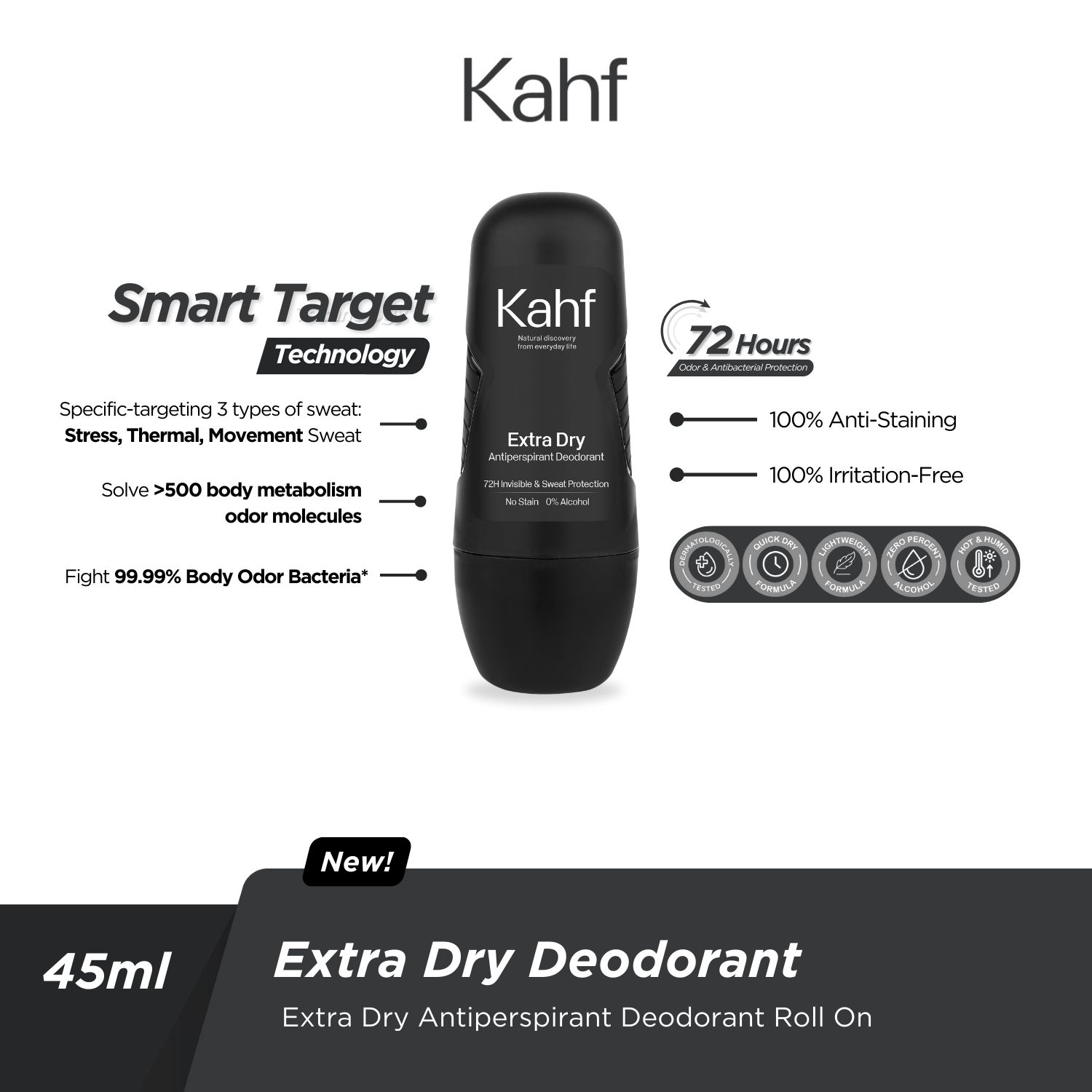 KAHF Deodorant RollOn Pria