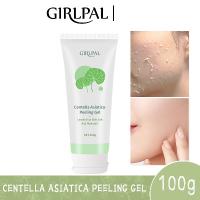 GIRLPAL Centella Asiatica Peeling Gel 100g Wajah Body Exfoliating Mencerahkan Dan Mengangkat Sel Kulit Mati