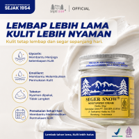 Seger Snow Moisturizer Cream 30gr Krim Pelembab Wajah | Pelembab Wajah Bright & Moist
