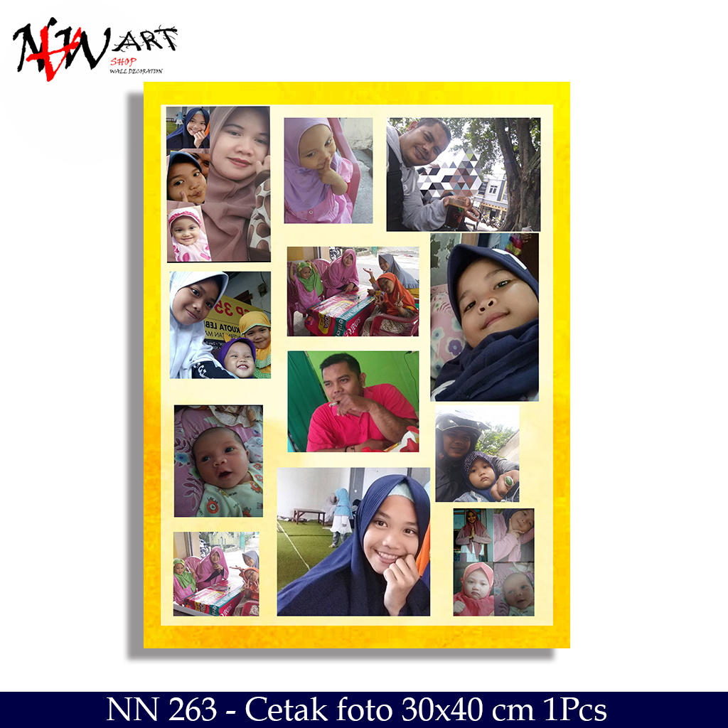 NN-263 CETAK FOTO MEDIASI KAYU MDF ukuran 12R 30x40 cm Hiasan dinding unik pajangan ruangan tengah rumah kamar Wall decoration