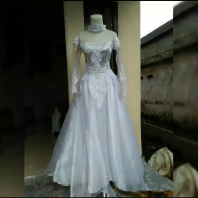 Dimana Beli Gaun Pengantin Pernikahan 2021 Gaun Ekor ...
