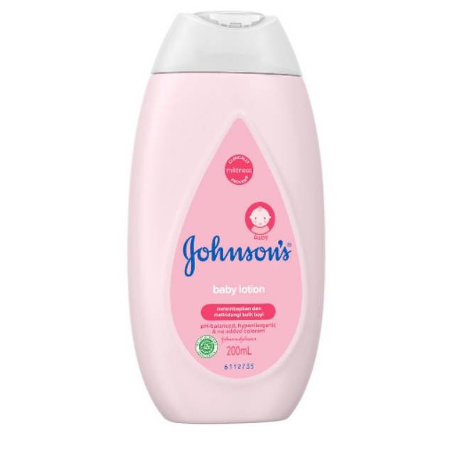 Johnsons Baby Lotion 200ml/100ML Lotion Pelembab Kulit Bayi Johnsons lotion bayi krim bayi bedtime/cottontouch/milk & rice