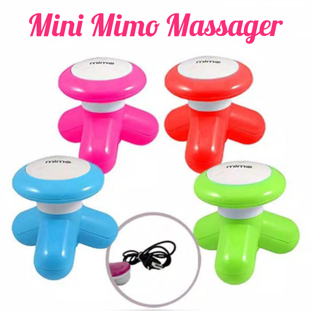RALALI - Mimo Mini Elektrik Massager / Alat Pijat Portable Mimo Mini / Alat Pemijat Elektrik Mini