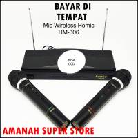 HOMIC HM 306 MIC WERLES DOBLE MURAH DAN BERKUALITAS