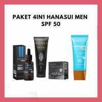 Hanasui Paket Men Isi 3 (Naturgo Tube + Power Serum Men + Bambo Charcoal Soap)