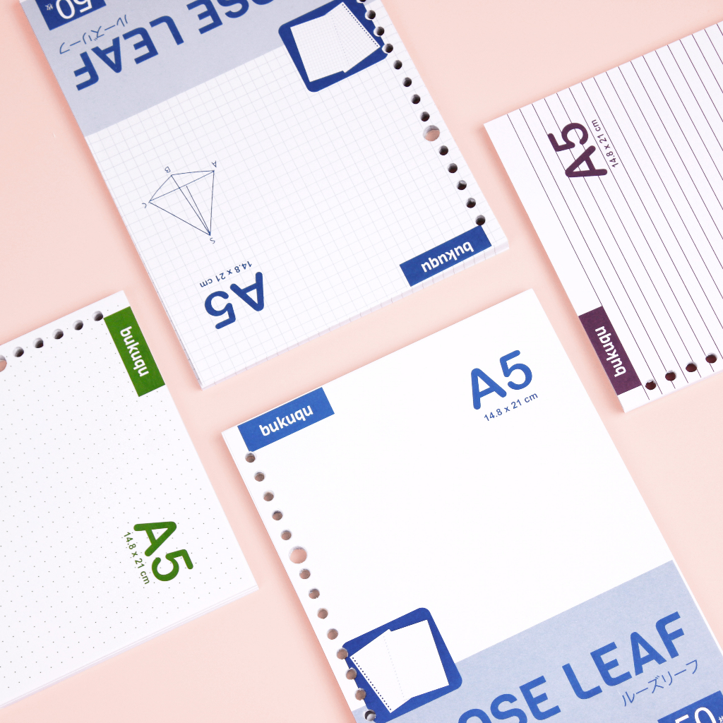 Loose Leaf A5 - HVS 100 Gsm by bukuqu