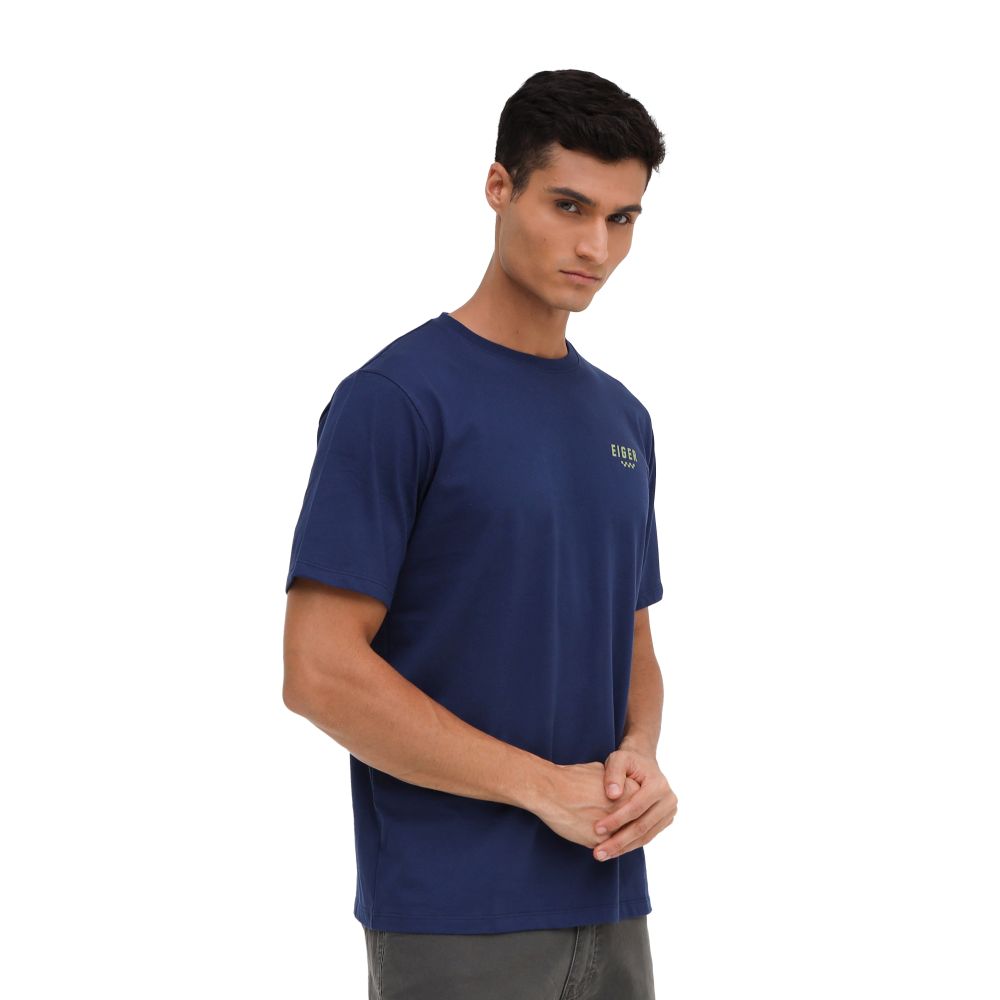 910008570 GET ON THE WHEELS SS TEES - BLU