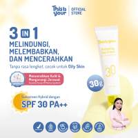[LEBIH BESAR LEBIH HEMAT] This is Your Protecting Day Cream 30gr | Hybrid Sunscreen SPF 30 PA++ White Ten Niacinamide Pomegranate Extract | Melindungi Wajah dari Paparan Sinar UV  Memberikan Efek Tone up & Mencerahkan Wajah | Berminyak Kering Jerawat