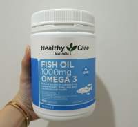 healthy care fish oil 1000mg 1000 mg omega 3 minyak ikan isi 400