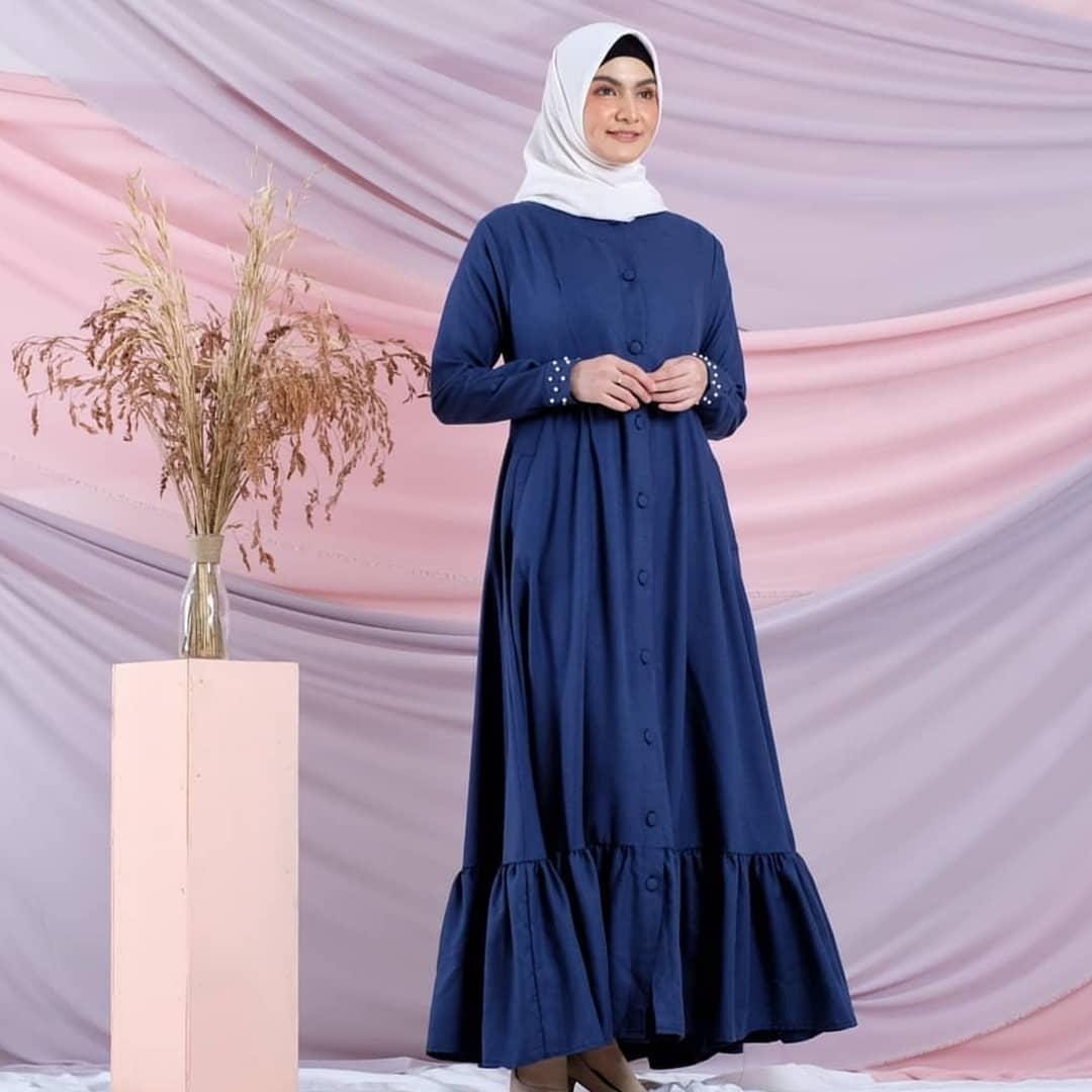 Baju Muslim Modern Gamis FEBRIYA MAXY BUSUI Mosscrape Apk Mutiara Terusan Wanita Paling Laris Dan Trendy Baju Panjang Polos Muslim Dress Pesta Terbaru Maxi Muslimah Termurah Pakaian Modis Simple Casual Terbaru 2019