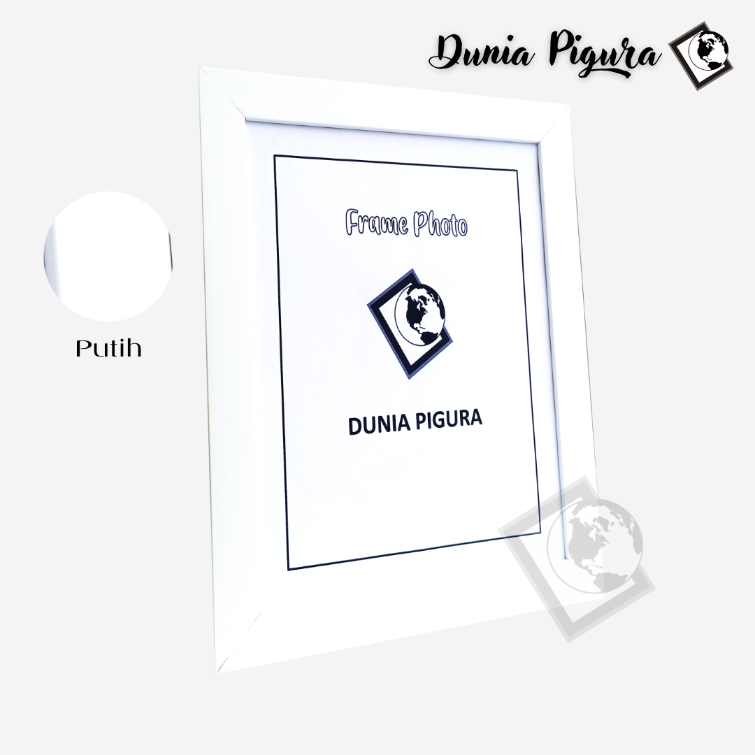 Bingkai Foto 8RP (20 x 30cm) PAKAI KACA Minimalis GROSIR / Frame Foto / Frame piagam