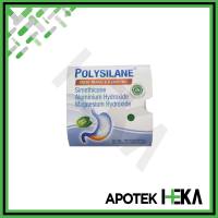 Polysilane Strip Isi 8 Tablet Kunyah - Obat Maag dan Kembung