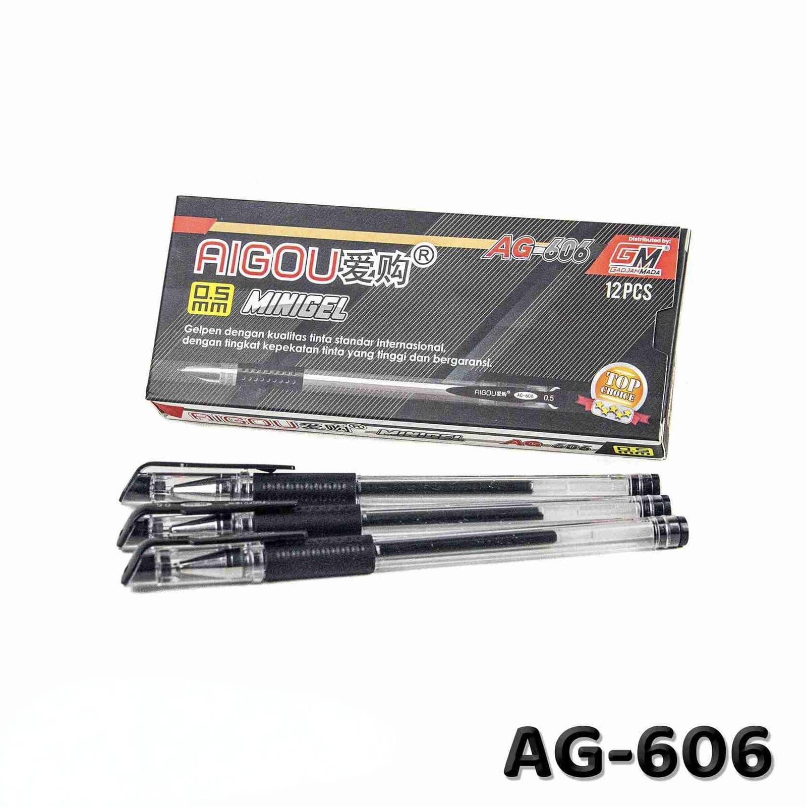 1 box 12 pcs Pulpen Gel GM- 006 Surya Jaya isi 12 pcs harga Pedagang