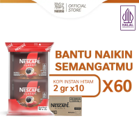 NESCAFE CLASSIC Kopi Hitam Instan Renceng 60x10x2gr [Karton]