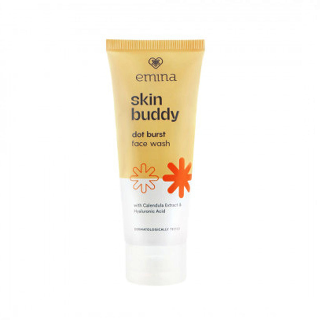 Emina Skin Buddy Dot Burst Face Wash 60 ml / Sabun wajah untuk kulit sensitif