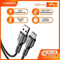 VEGER Kabel Data Cable VG18 USB MICRO 100cm Fast Charging Quick Charge QC 3.0