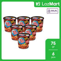 Pop Mie Mi Goreng Instan Rasa Ayam Gledeek 6x75gr