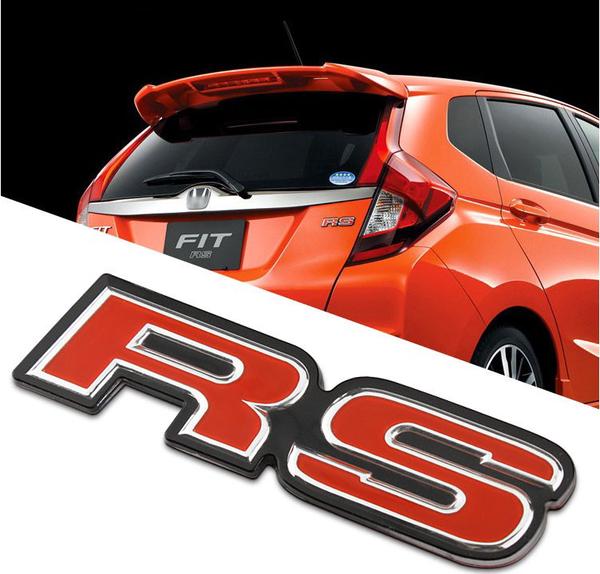 Emblem Logo RS Honda JAZZ CRV MOBILIO OEM HIGH QUALITY ORI / Emblem RS logo RS model OEM Premium Quality