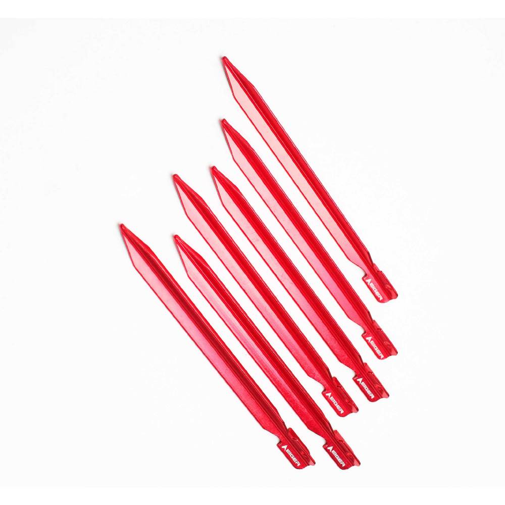 [DISCOUNT] ALUMINIUM TENT PEGS 6 PCS