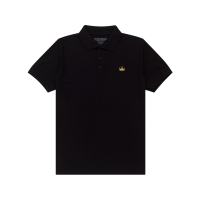 Screamous Polo Shirt CROWN GOLD BLACK - Baju Polo Pria