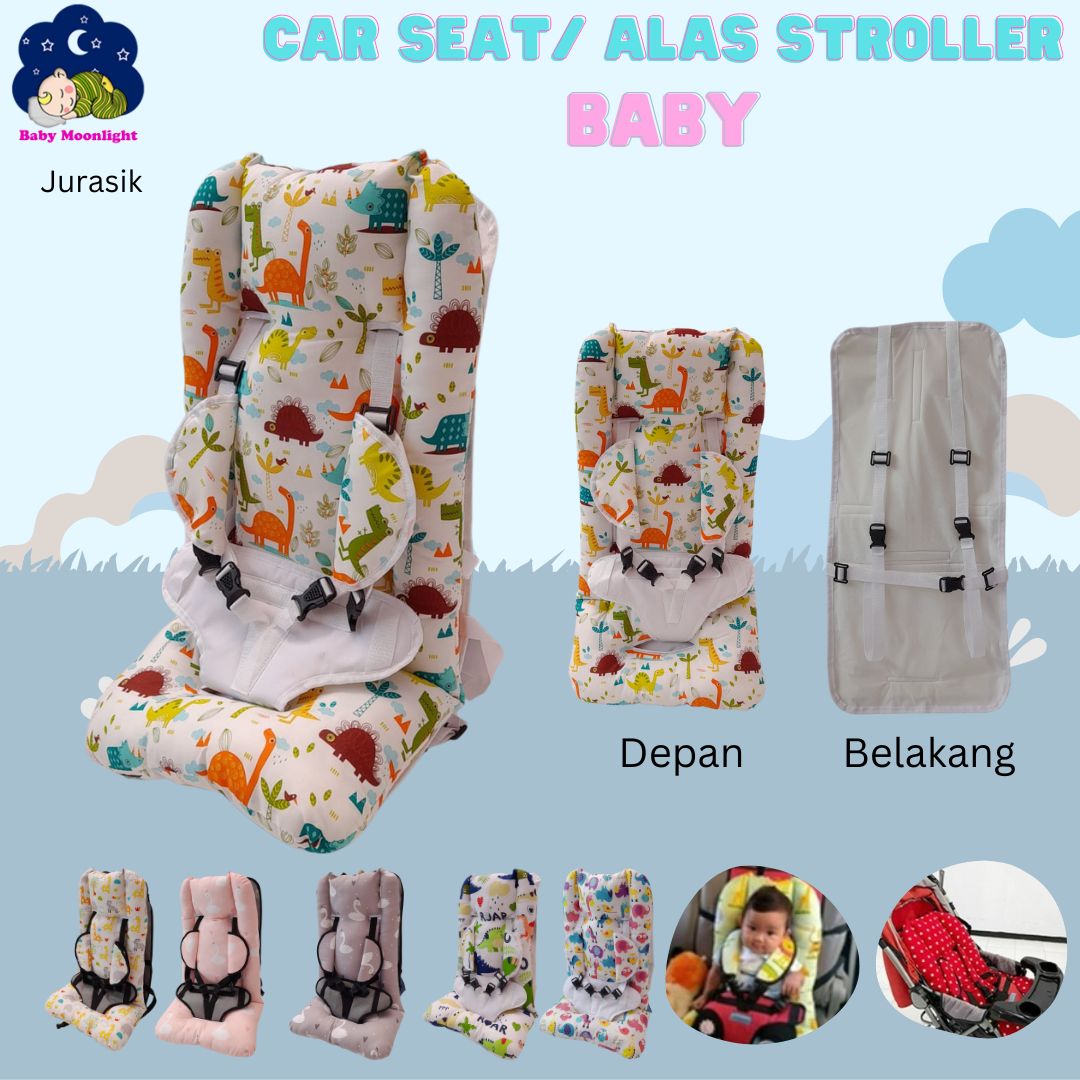PROMO...!! CAR SEAT BABY PORTABEL/ALAS KURSI BAYI/KURSI DUDUK MOBIL/ALAS STROLER/ALAS BABY CHAIR