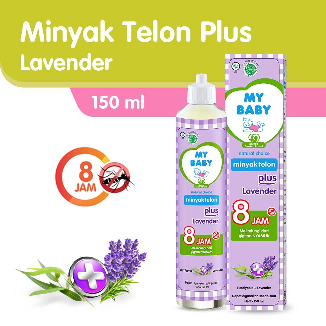 My Baby Minyak Telon Plus 150ml 90ml 60ml Aroma Eucalyptus & Aroma Lavender
