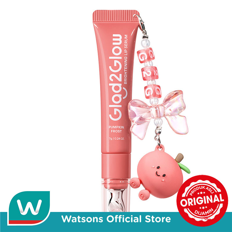 Glad2Glow Brightening Lip Serum Pumpkin Frost 7g