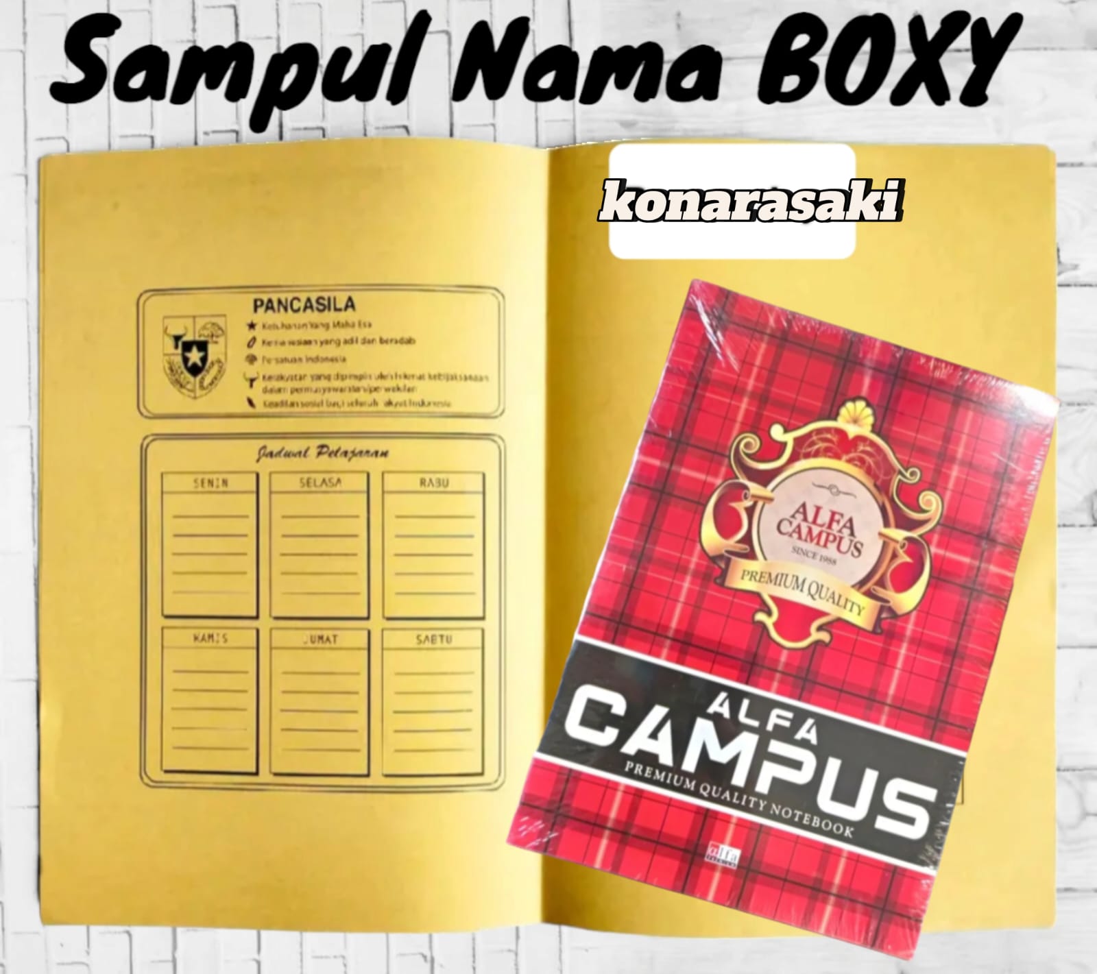 SAMPUL BUKU COKLAT UKRAN BOXY / SAMPUL BUKU UKURAN BIGBOS / SAMPUL BUKU UKURAN BESAR ISI 20