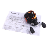 AF103 10 + 1BB Bantalan Bola Tangan Kanan Umpan Casting Penangkapan Ikan Gulung Kecepatan Tinggi 6.3:1 Hitam Januari 2019 - 5 AF103 10 + 1BB bantalan bola tangan kanan umpan Casting penangkapan ikan gulung kecepatan tinggi 6.3:1 Hitam - 5
