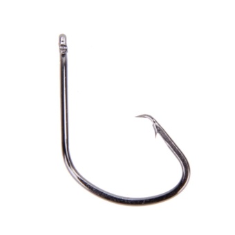 Lot 100 Offset Sport Circle Hook High-carbon Steel Jig Baitholder Fishing Hook - intl